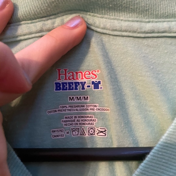 Hanes teal Padre Island T shirt !! - Picture 2 of 3